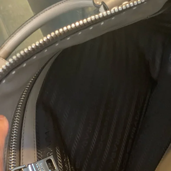 Prada City Calf Small Hand Stitched ZipTote - Picture 6 of 8